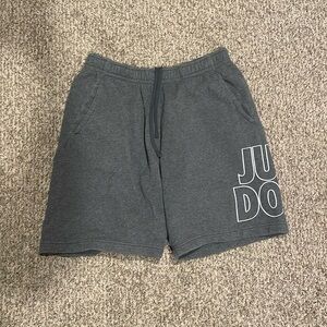 Dark grey Nike sweat shorts